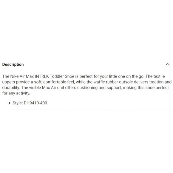 Toddler Air Max Intrlk 75 Toddler Kid Child Shoe Size 6C NEW DH9410-400 - Picture 6 of 8